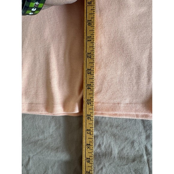 Outlaw tank Women XL Peach Pink Wings Indianapolis Raceway Motorcycle Club Biker - Picture 6 of 8